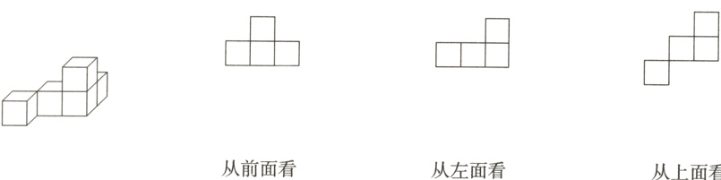 从前面看从左面看从上面看