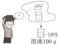 −10%溶液100g