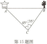 第15题图