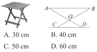 A30cmB40cmD60cmC50cm