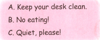 BNoeatingCQuietplease