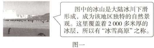 冰层所以有冰雪高原之称图一