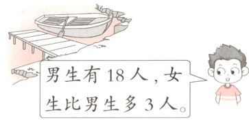 生比男生多3人