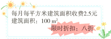 建筑面积100m八折限时折扣