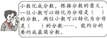 能约分的是的分数要约成最简分数