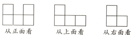 从正面看从上面看从右面看