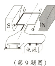 电源第9题图