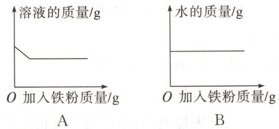 0加入铁粉质量/g0加入铁粉质量/g