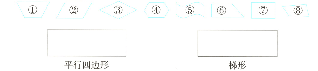 平行四边形梯形