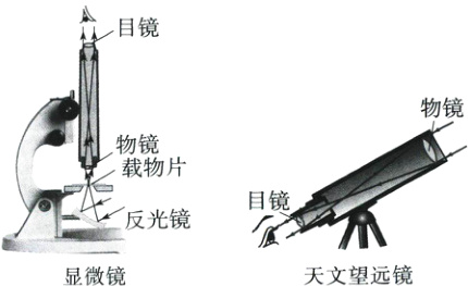 反光镜天文望远镜显微镜