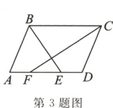 AF△ED第3题图