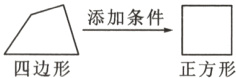 添加条件四边形正方形