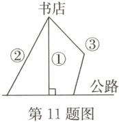 公路第11题图