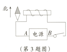 A电源Bo第3题图