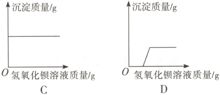 0氢氧化钡溶液质量//g0氢氧化钡溶液质量/g