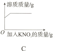 0加入KNO的质量/g