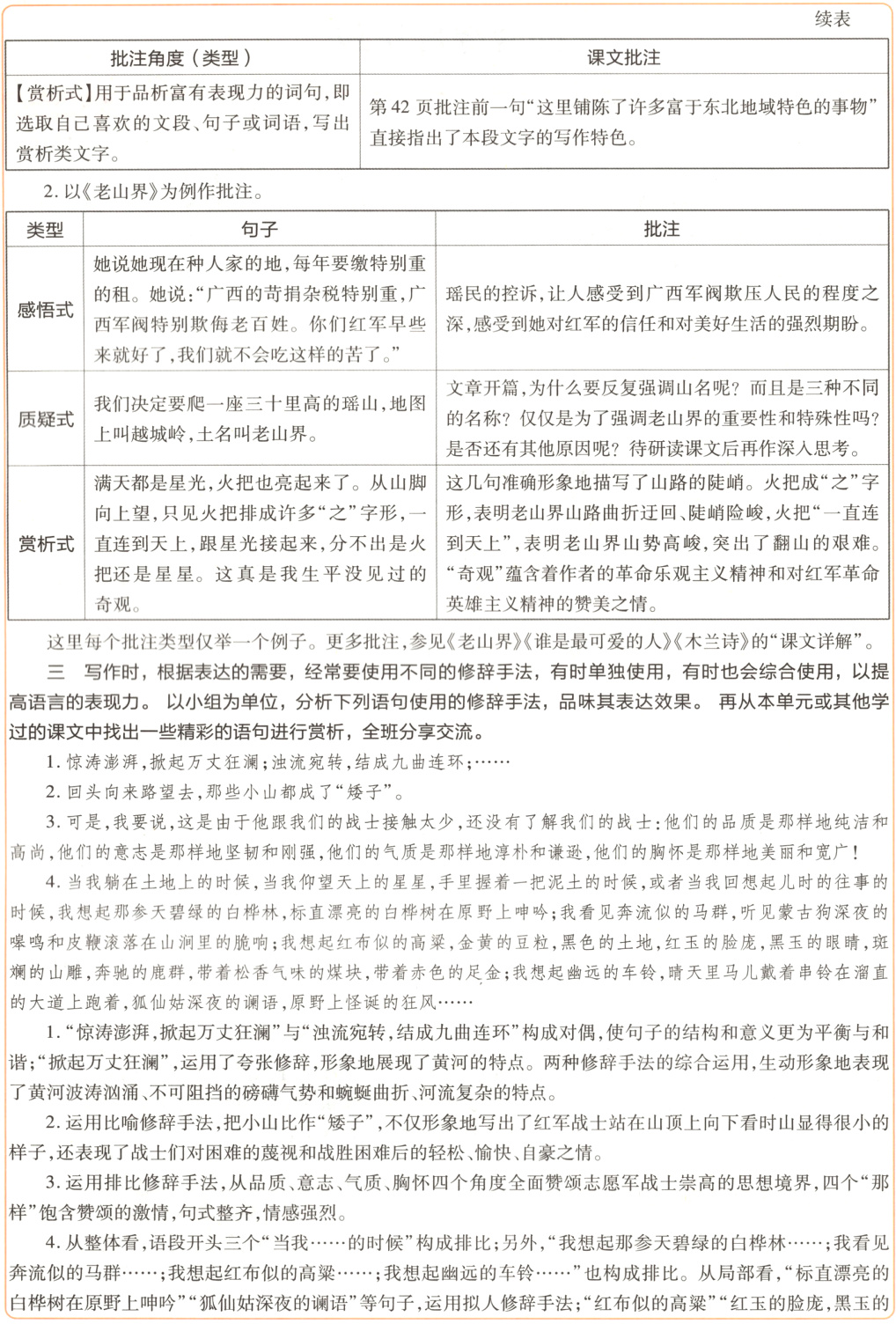 奔流似的马群我想起红布似的高粱我想起幽远的车铃也构成排比从局部看标直漂亮的