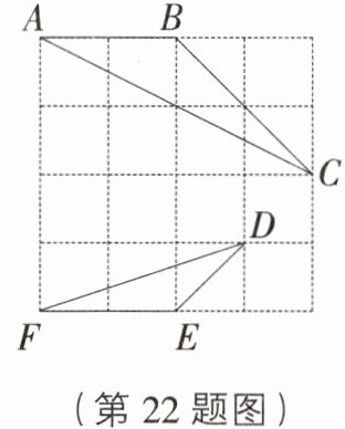 (第22题图)