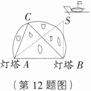 (第12题图)