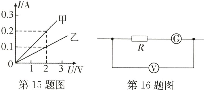 第15题图第16题图