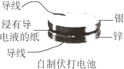 导线自制伏打电池
