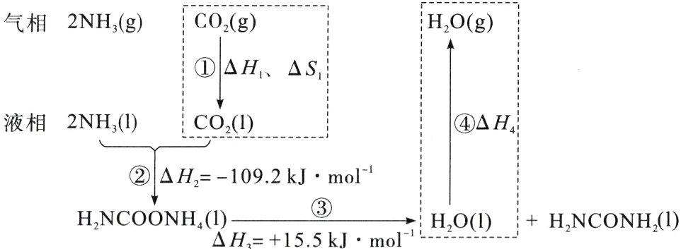 HO1HNCONHIH2NCOONH41AH155kJmol1
