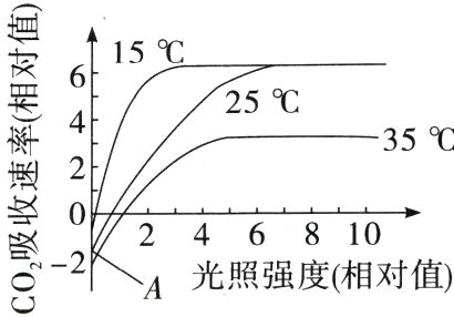 吸2凡光照强度相对值