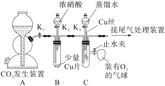 CO2发生装置的气球