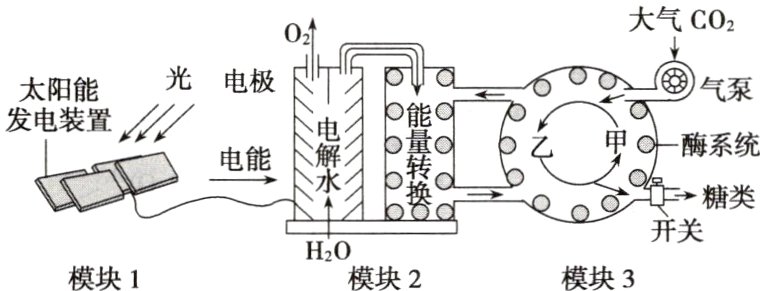 开关HO模块1模块2模块3