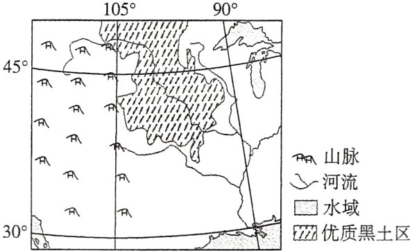 水域优质黑土区30°