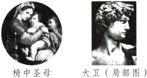 大卫局部图椅中圣母