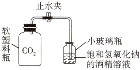 CO2饱和氢氧化钠的酒精溶液