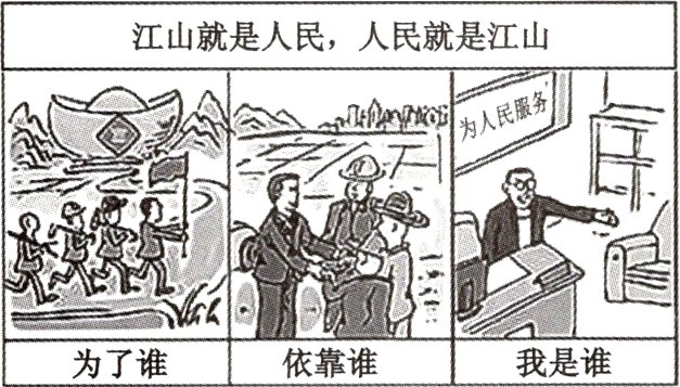 我是谁依靠谁为了谁