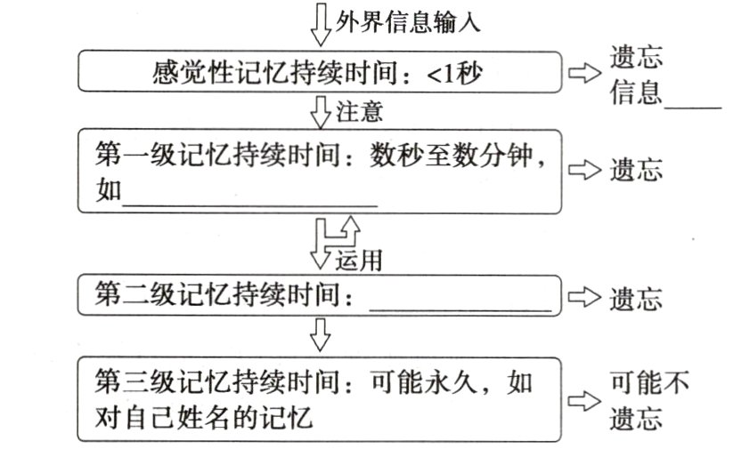 对自己姓名的记忆遗忘
