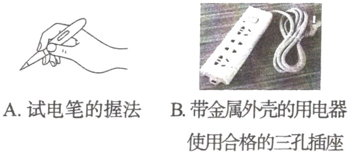 使用合格的三孔插座