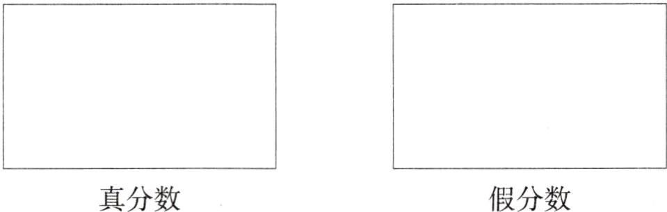 真分数假分数
