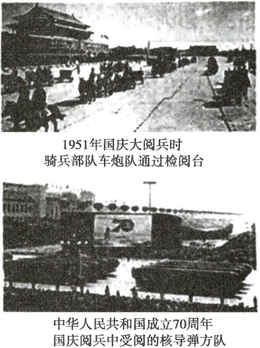 中华人民共和国成立70周年国庆阅兵中受阅的核导弹方队