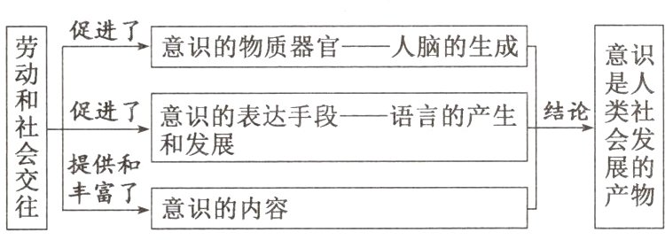 丰富了产物意识的内容