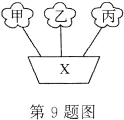 第9题图