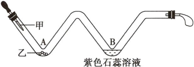 n8刁紫色石蕊溶液