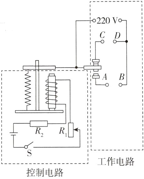 工作电路控制电路