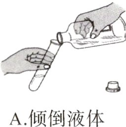 A倾倒液体