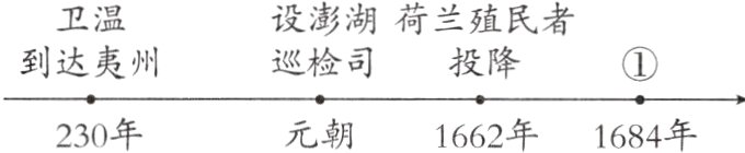 元朝230年1662年1684年