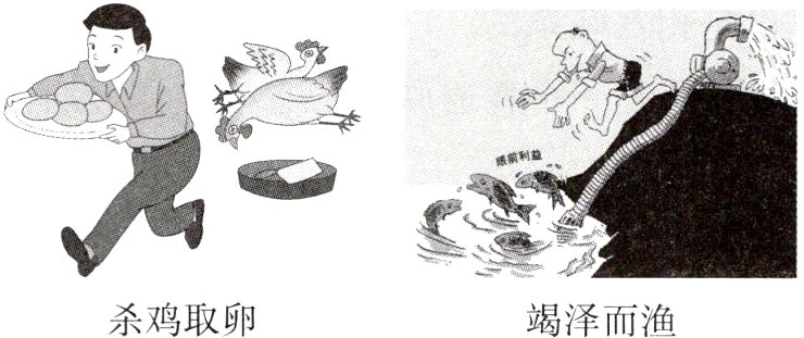 杀鸡取卵竭泽而渔