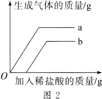 加入稀盐酸的质量/g图2