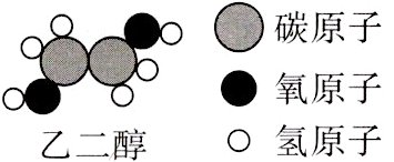 ●氧原子○氢原子乙二醇