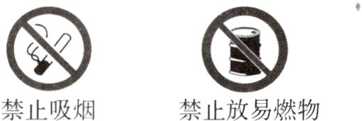禁止吸烟禁止放易燃物
