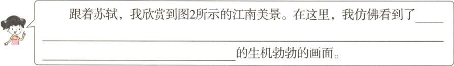 的生机勃勃的画面