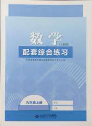 配套综合练习甘肃九年级数学人教版