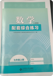 数学配套综合练习七年级人教版北京师范大学出版社